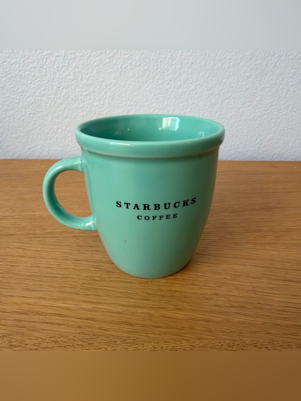 Vintage 2003 Starbucks Mug Tiffany Blue RARE